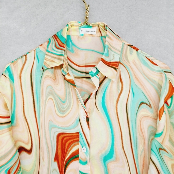 New Wooden Door Wardrobe VICE CITY NIGHTS MARBLE SATIN SET P2101 - Picture 6 of 16